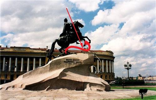 Памятник медный всадник интересные факты. Интересные факты о Медном всаднике 03