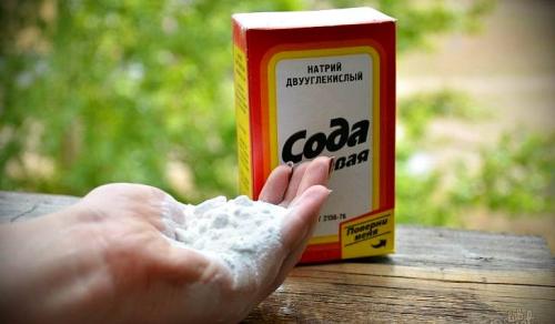 Сода от вздутия живота и газов