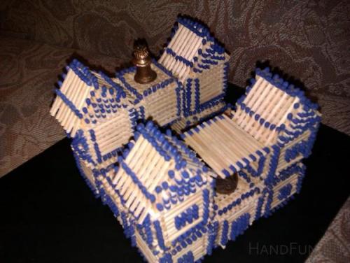 Как из спичек сделать. Что можно сделать из спичек — интересные идеи и оригинальные варианты применения спичек (105 фото и видео) 15