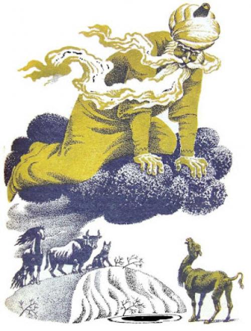 Зачем верблюду горб сказка. Откуда у верблюда горб