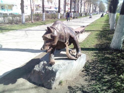 Легенда о пермском медведе. Памятник медведю в Перми