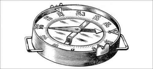 Инструкция, как пользоваться компасом для детей. Учимся определять направление по компасу