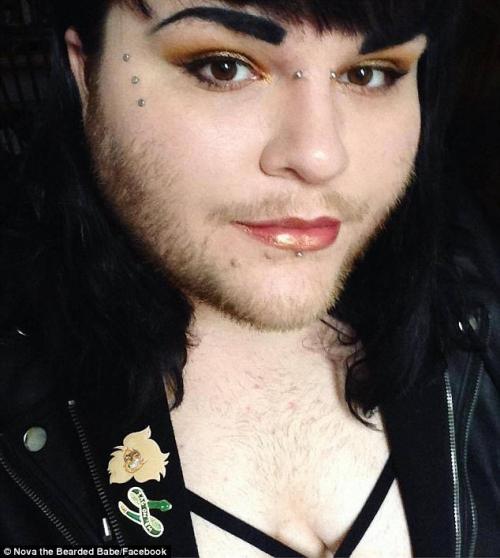 Девушки с бородой, как их называют. 26-Летняя девушка отрастила бороду, чтобы вдохновить других гордиться собой