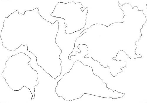 Географические пазлы распечатать. Географический пазл