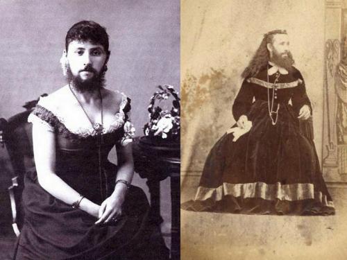 Бородатые женщины в истории. 07