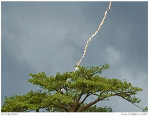 Ленточная молния. Основные разновидности молний (14 фото)