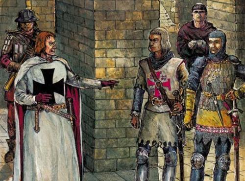 Где жили рыцари. Рыцари