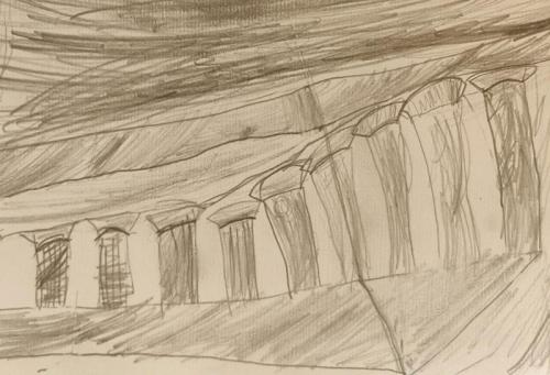 Парфенон рисунок. Парфенон - рисунки