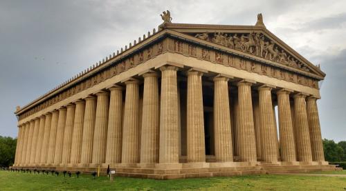 Высота статуи афины в Парфеноне. Особенности архитектуры храма