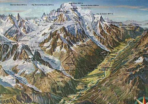 Самые высокие горы Европы на карте. Самая высокая гора Европы