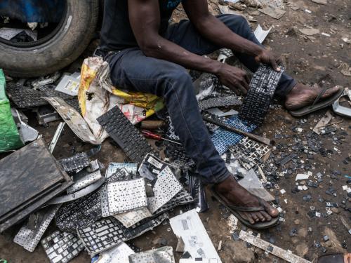 Самый загрязненный город в мире. Агбогблоши, Гана
