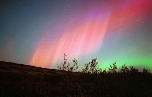 Северное сияние — небесный огонь