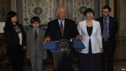 Никита магнитский. Семья Сергея Магнитского побывала в Сенате США