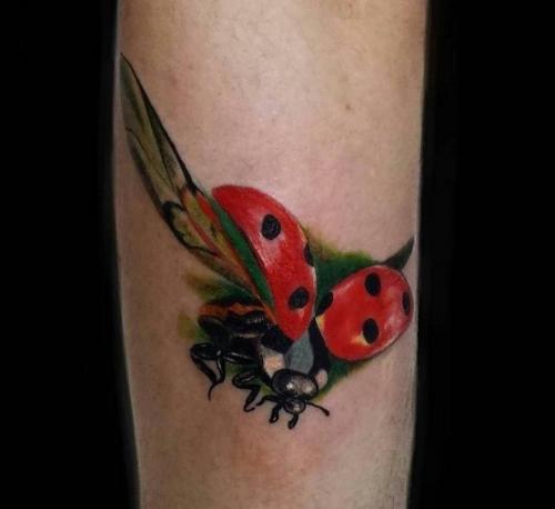 Тату с символом удачи. Китайские татуировки на удачу 22