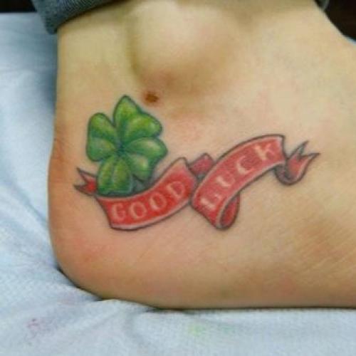 Тату с символом удачи. Китайские татуировки на удачу 36