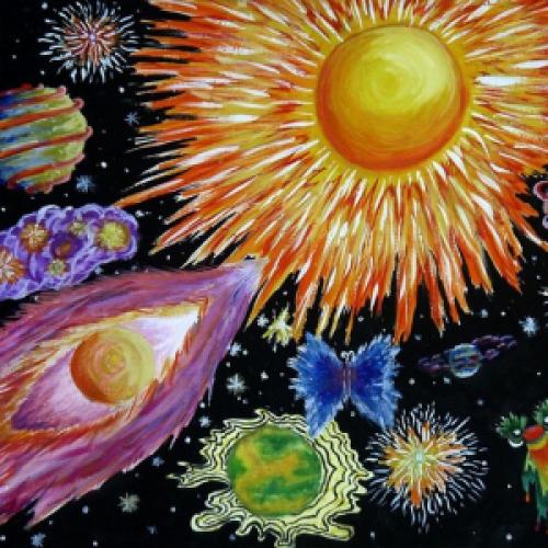 Космические тела рисунок. Звезды, планеты