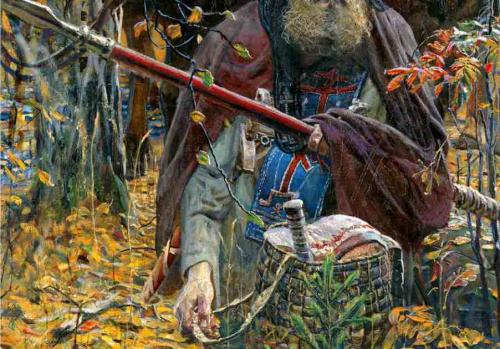 Какие исторические источники описывают легендарный поединок между русским и его противником. А был ли поединок?