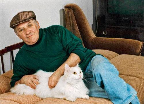 Русские знаменитости с котами. Звезды-кошатники и их питомцы