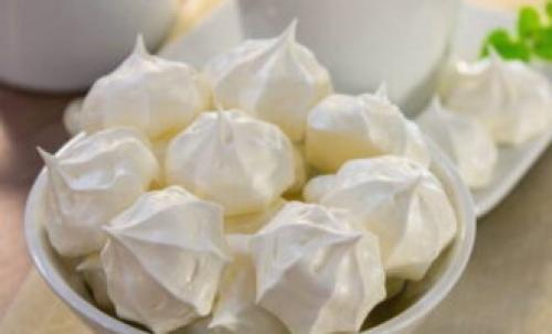 Безе. Классическое безе в духовке