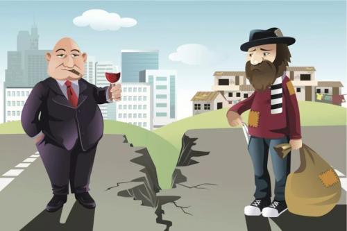 Разделение людей на богатых и бедных. Социальное неравенство в современном мире