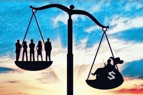 Разделение людей на богатых и бедных. Социальное неравенство в современном мире