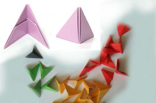 Какие другие фигуры можно создать с помощью бумажных треугольников. Что такое треугольный модуль