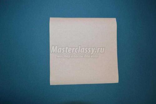 Создай свой собственный лебедь из бумаги с помощью оригами 07