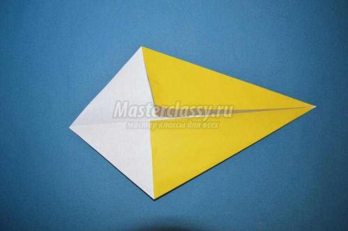 Создай свой собственный лебедь из бумаги с помощью оригами 11