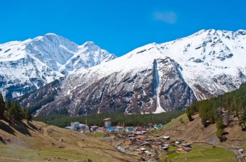 Эльбрус. Гора Эльбрус — самая высокая гора в России