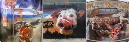 Стрит-арт художники. направление 13 Стрит-арт художники. направление 13