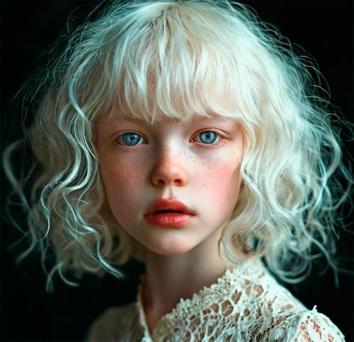 Уникальная красота девушек-альбиносов