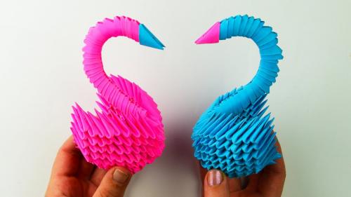 Как белый лебедь из модулей отличается от традиционного строительства. Как сделать модуль из бумаги