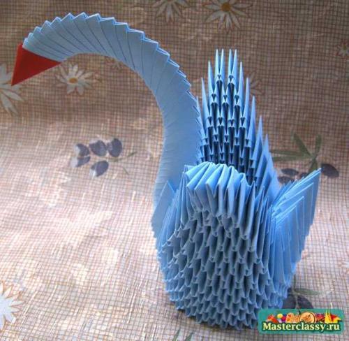 Как белый лебедь из модулей отличается от традиционного строительства. Как сделать модуль из бумаги