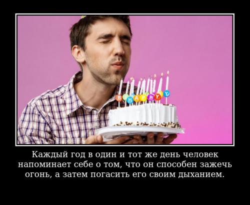 Смысл дня рождения. Цитаты про День рождения