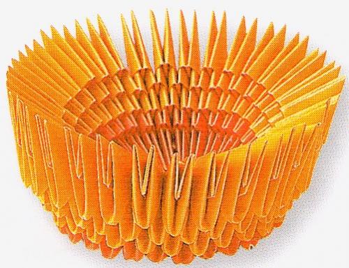 Как соединить модульные части для создания лебедя с красивыми крыльями. Крылья, лапы и хвосты лебедя из оригами