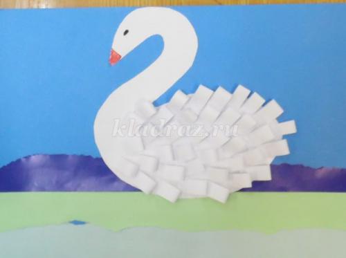 Создание маленького лебедя из модулей: простой способ для начинающих 06