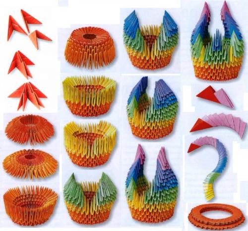 Как сохранить созданные фигуры модульного оригами. Простое модульное оригами для детей