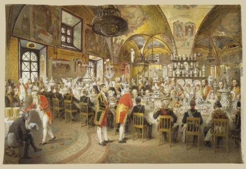 Правила обеденного этикета XIX века. Этикет русского дворянства... 04