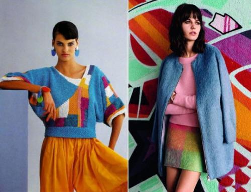 Популярные тренды и тенденции в 80-х зарубежом. Одежда 80-х годов 01