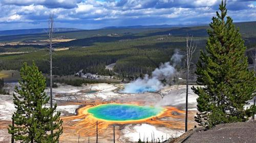 Диаметр вулкана Йеллоустоун. Вулкан Йеллоустоун