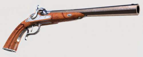 Какие характерные особенности отличают дуэльные пистолеты от обычных. История данного образца