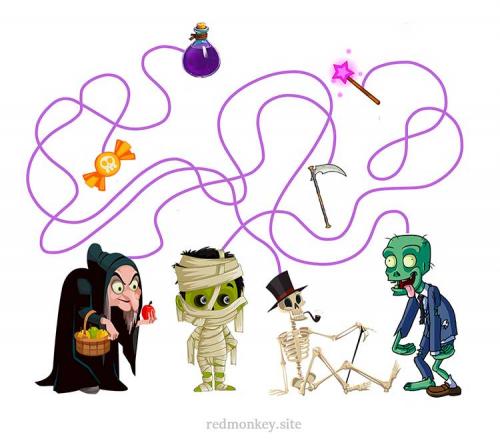 Страшные загадки с ответами. Загадки с вариантами ответа 06