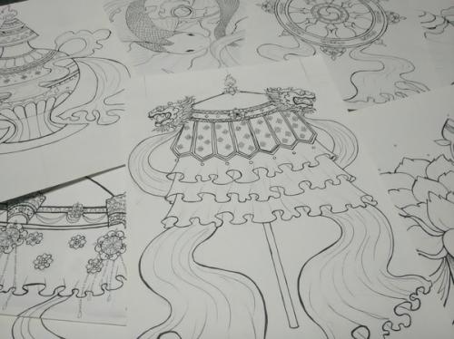 Какие символы удачи существуют в разных религиях и верованиях. Восемь благоприятных символов буддизма или восемь символов удачи