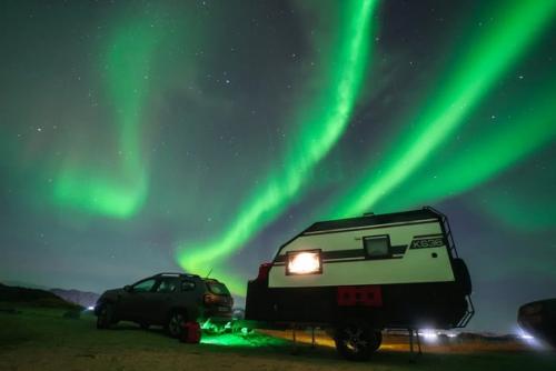 Дома на колесах Karso Caravans на севере баренцево море. 01