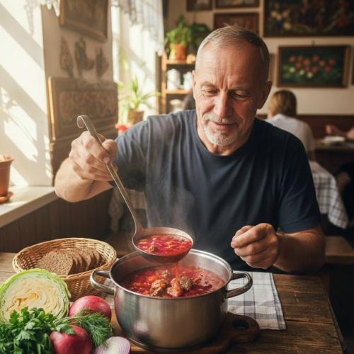 Специалисты отмечают, что вегетарианская версия блюда помогает пищеварению за счёт лёгкого состава и большого количества овощей. 01