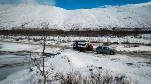 Дома на колесах Karso Caravans на севере баренцево море. 02