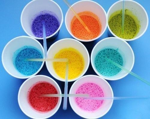 Рисунок мыльными пузыpями. 02