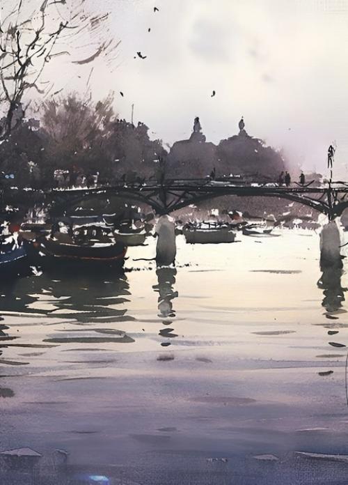 Акварели австралийского художника джозефа збуквич. 07