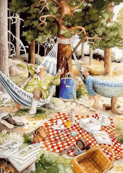 Идеальная старость в картинах Инге лёёк. 03