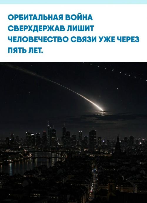 Мировые державы стремительно превращают околоземное пространство в поле будущей битвы, способной погрузить планету в глухой блэкаут.  